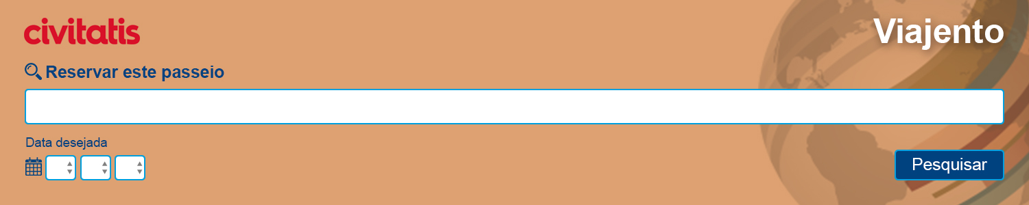Reserva de passeio ou atração