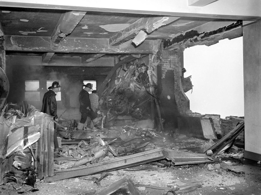 Acidente aéreo abriu um buraco no 79° andar do Empire State Building em 1945