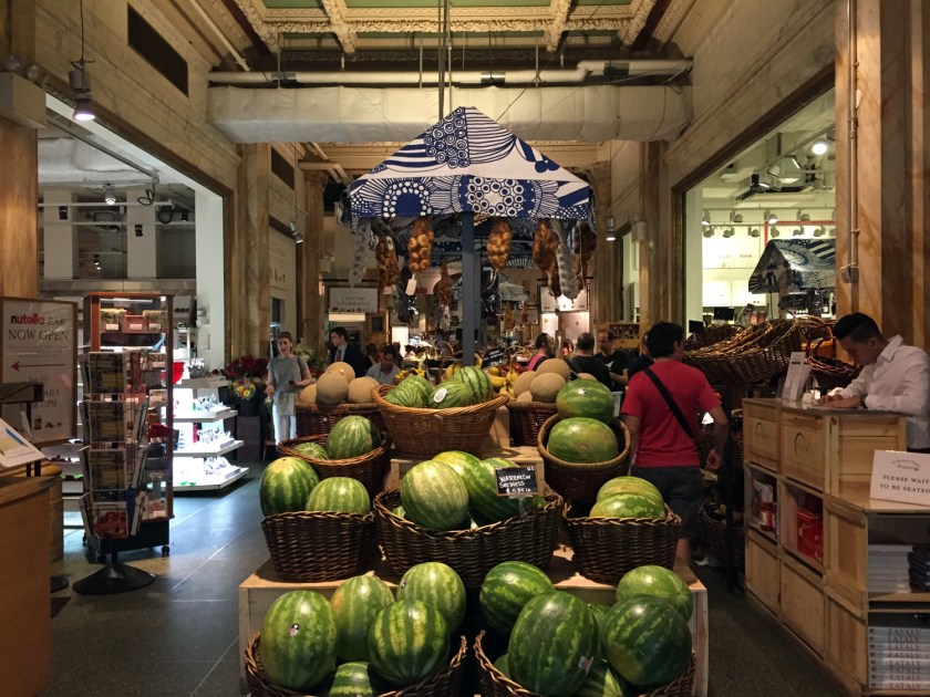 Mercado do Eataly, em Nova York