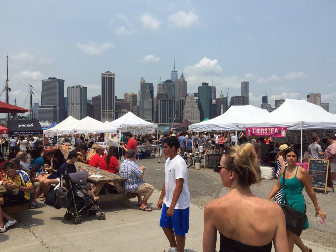 Smorgasburg, festival de gastronomia no Brooklyn Bridge Park