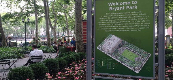 Bryant Park, em Nova York