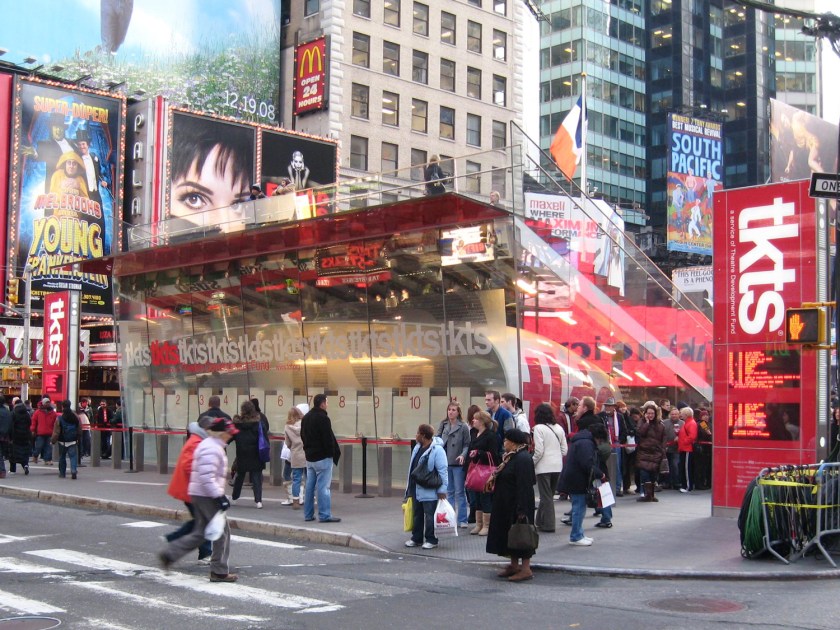 Bilheteria da TKTS na Times Square | Foto: Jim Henderson