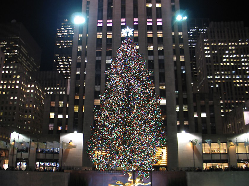 Árvore de Natal no Rockefeller Center