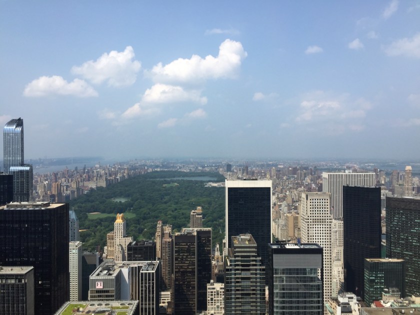 Central Park visto do Top of the Rock