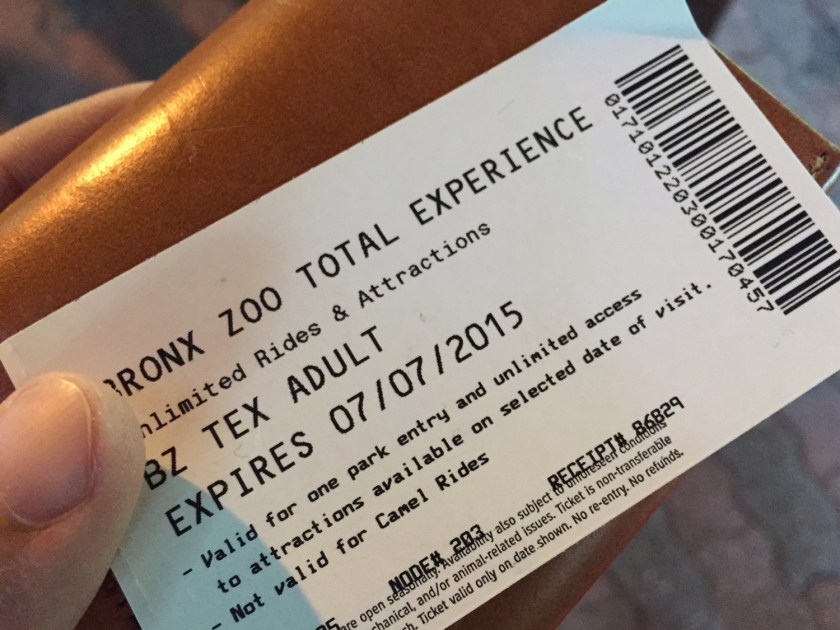 Ingresso do Total Experience