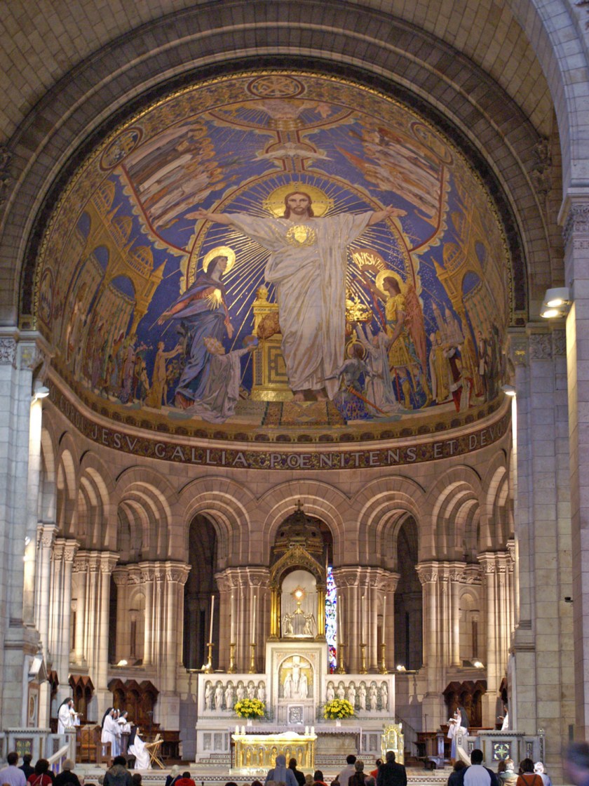Mosaico da Basilique du Sacré-Cœur
