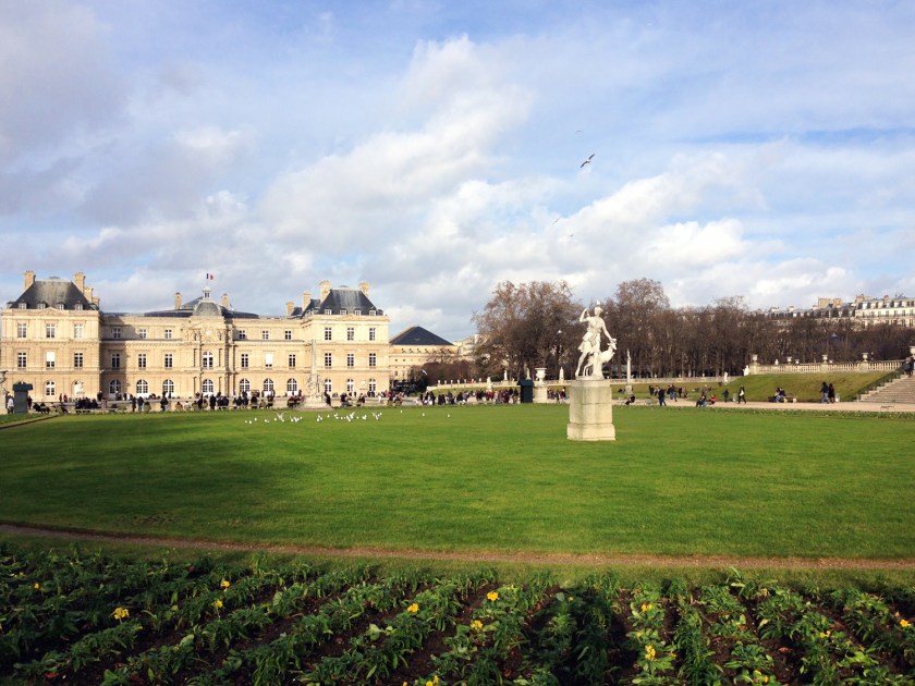 Palais du Luxembourg, no Jardin du Luxembourg