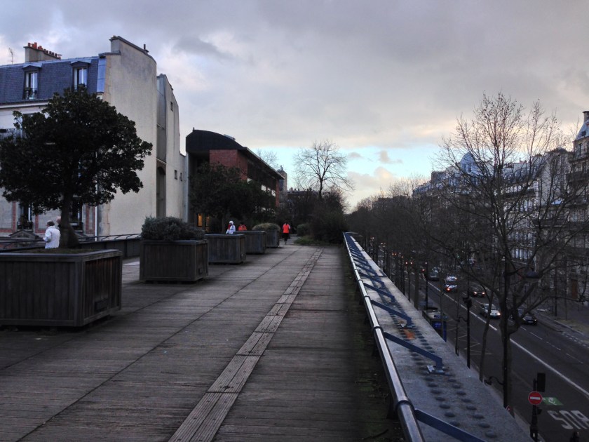 Rua de Paris vista do Promenade Plantée
