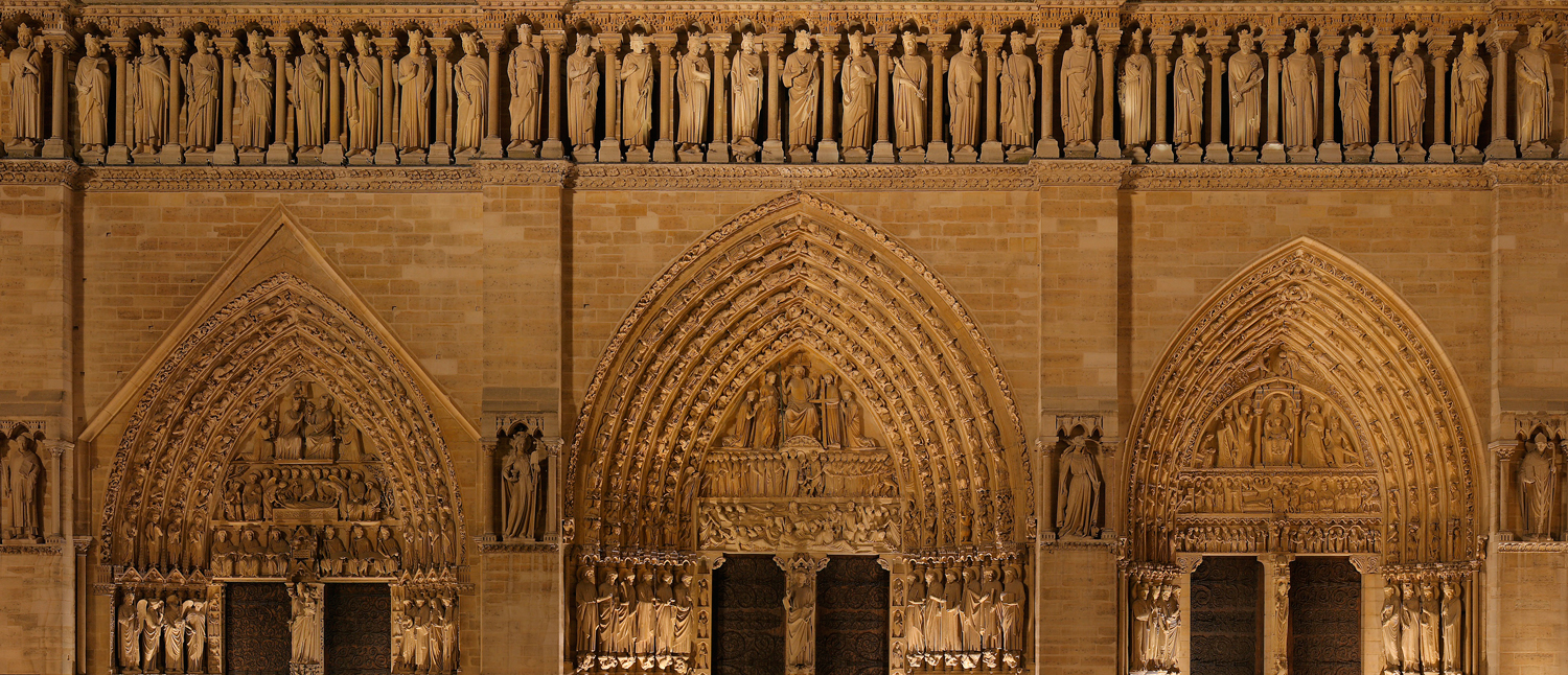 Portais da Notre-Dame | Foto: Behn Lieu Song