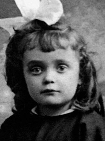 Édith Piaf quando criança
