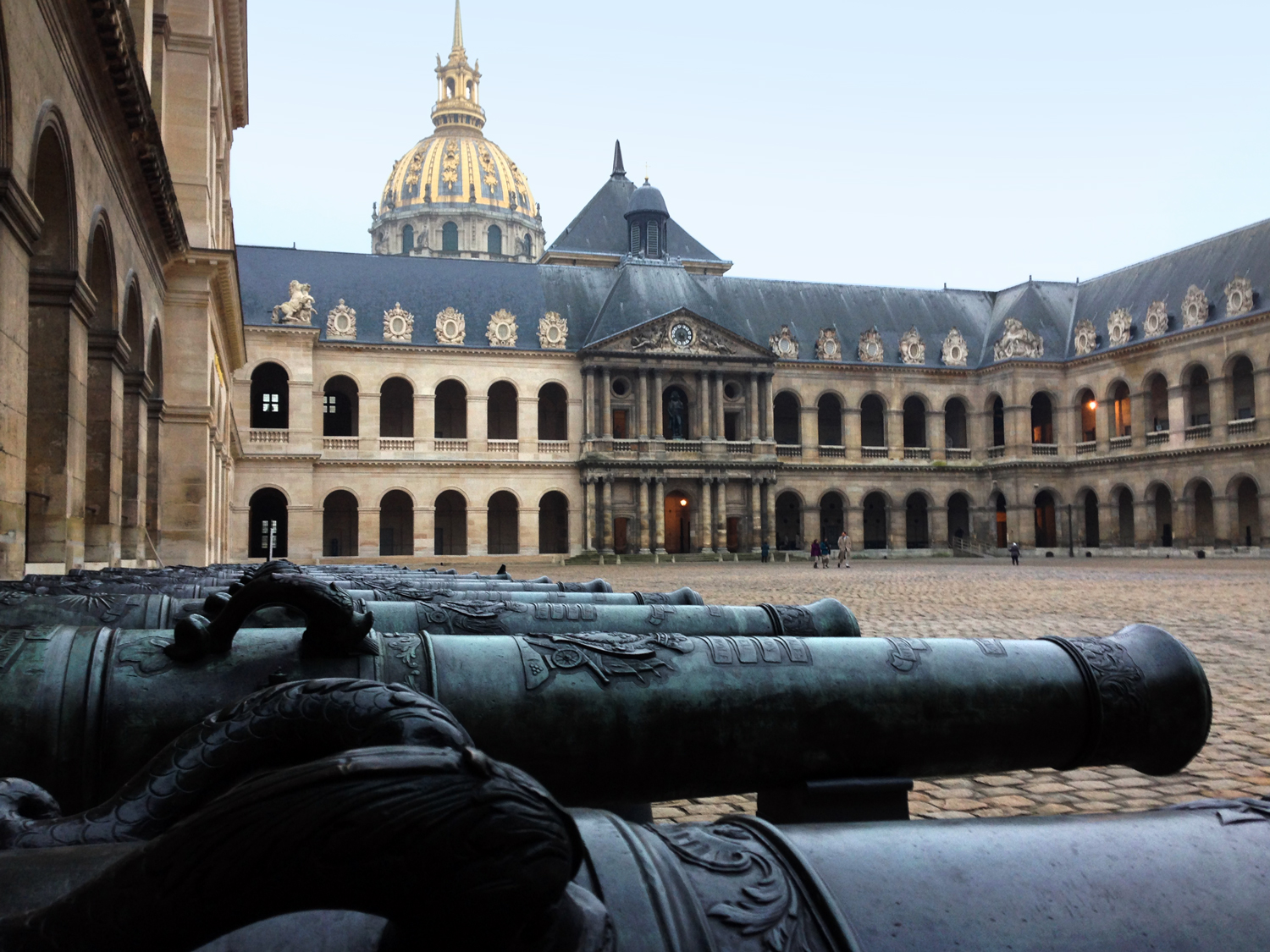 Artilharia exposta Les Invalides