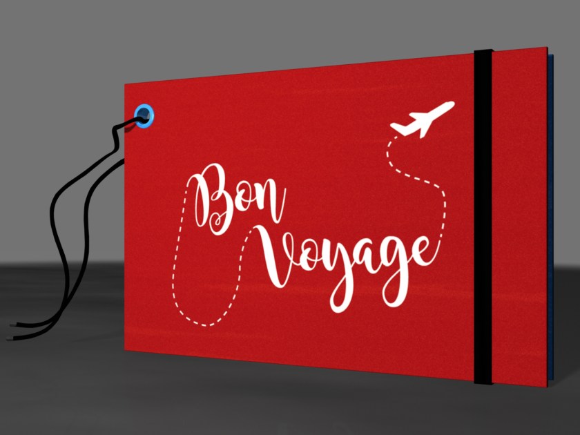 Tag de mala "Bon Voyage"