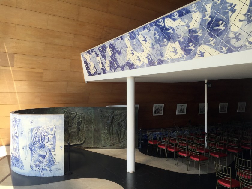 Relevo em bronze feito por Alfredo Cheschiatti