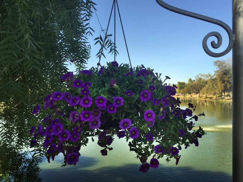 Detalhe do ornamento à beira do lago