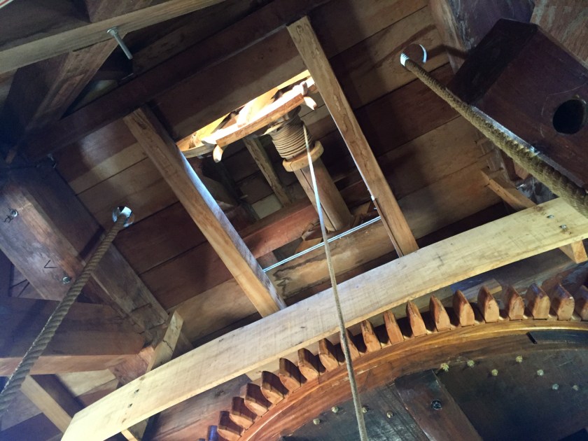 Parte interna do Moinho Povos Unidos