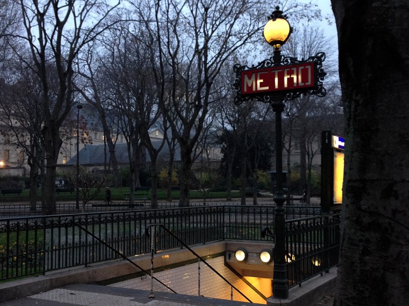 Entrada de uma das estações