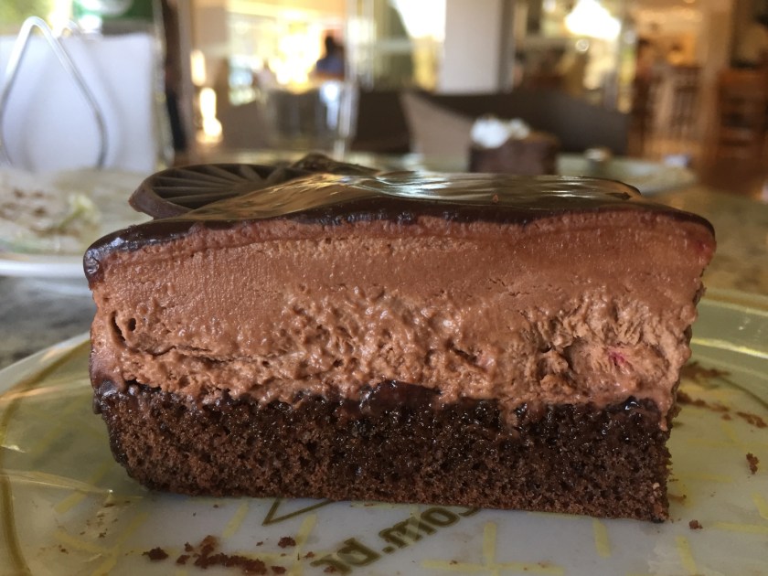 Torta Mousse de Chocolate com Framboesa