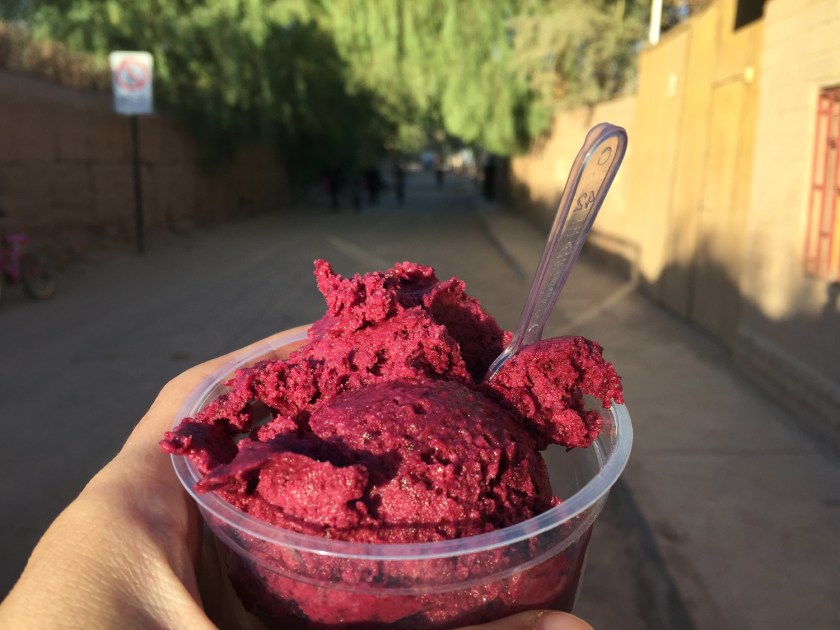 Sorvete de semente de cacto