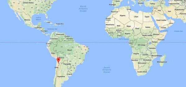 Localização de San Pedro de Atacama