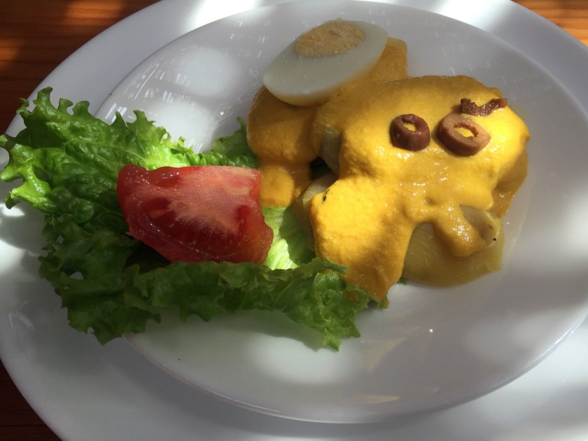 Papa a la huancaína