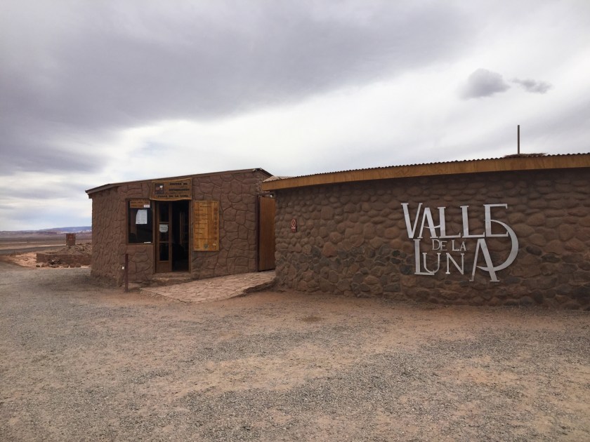 Entrada do Valle de la Luna