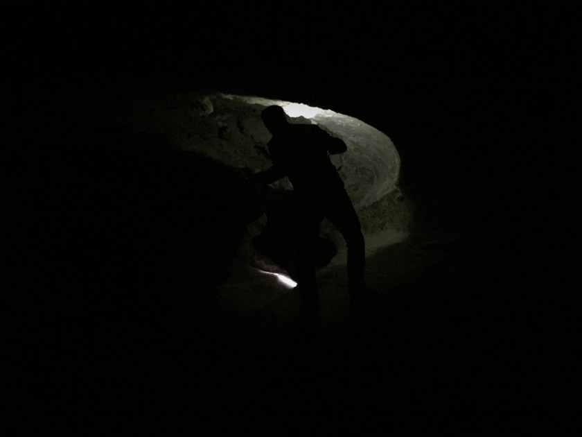 Travessia no escuro pelas Cavernas de Sal