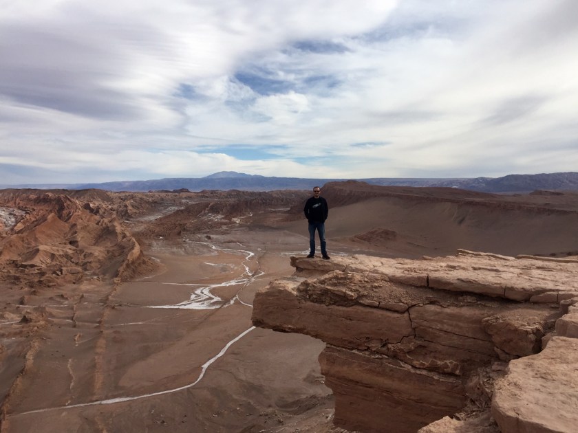 Roca del Coyote com Valle de la Muerte ao fundo