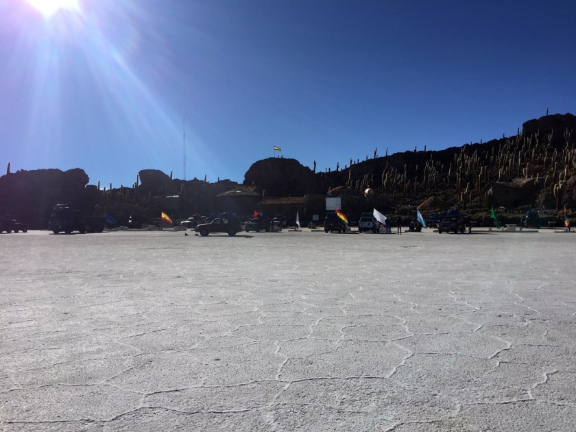 Isla Incahuasi, no Salar de Uyuni