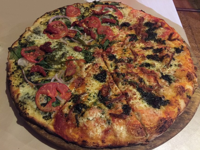 Metade Spicy Llama, Metade Pesto Primavera