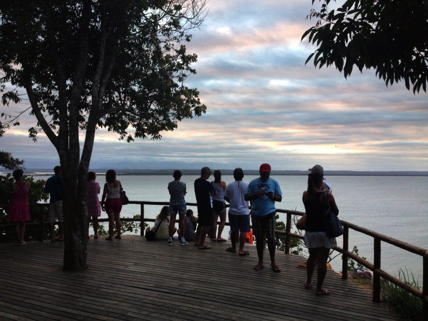 Mirante voltado para o continente
