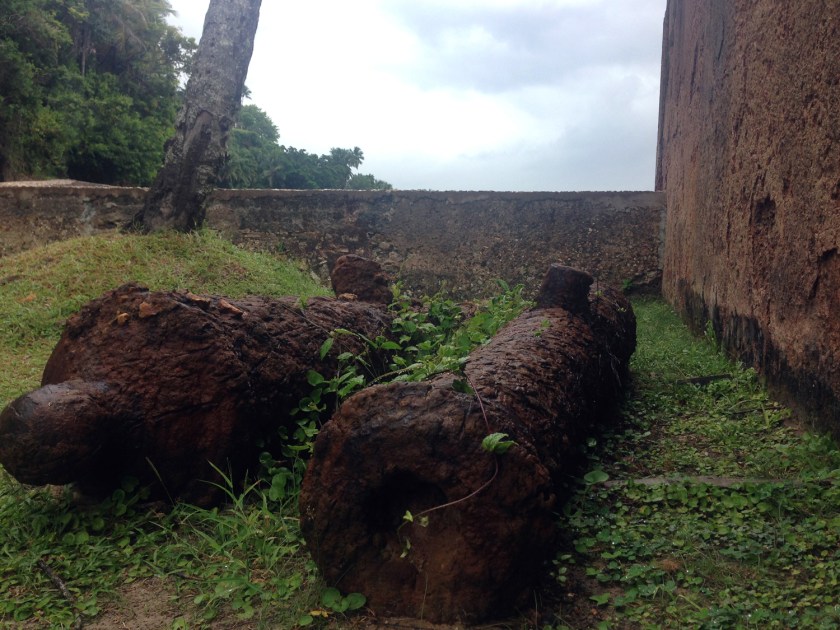 Canhões da fortaleza