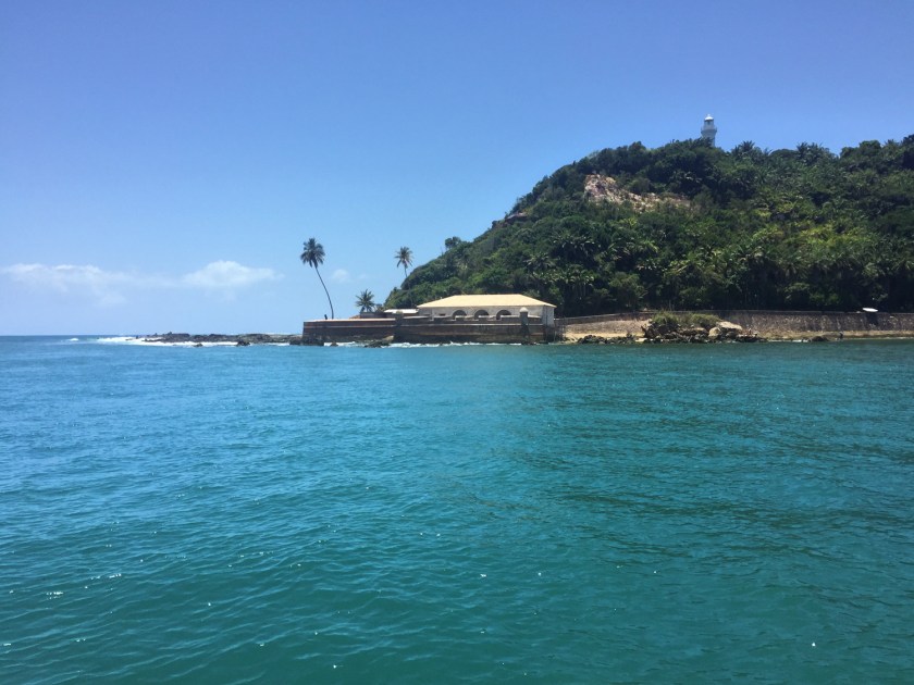 Chegada em Morro de São Paulo