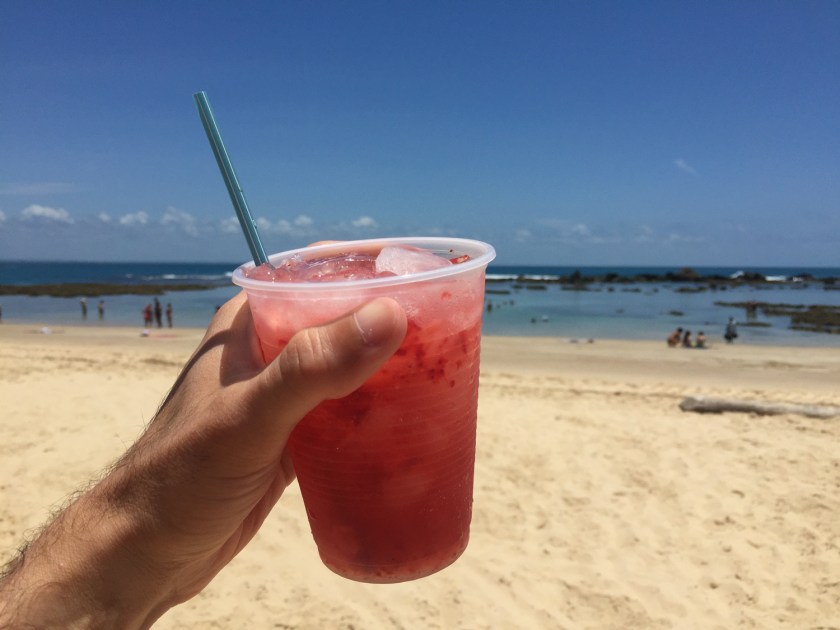 Muitas opções de drinks