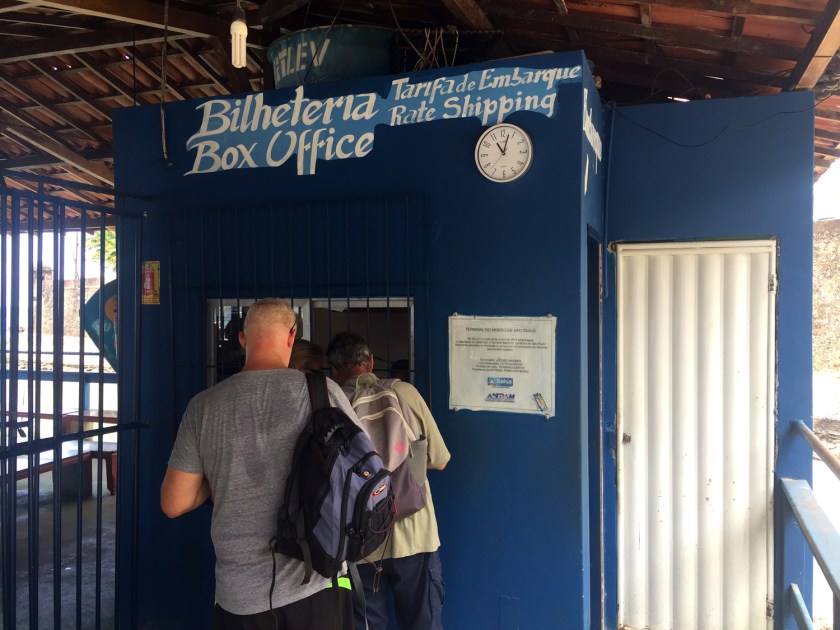 Bilheteria do Terminal Marítimo de Morro de São Paulo