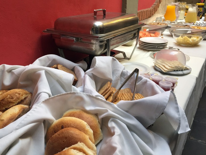 Café da manhã do Casa de Piedra