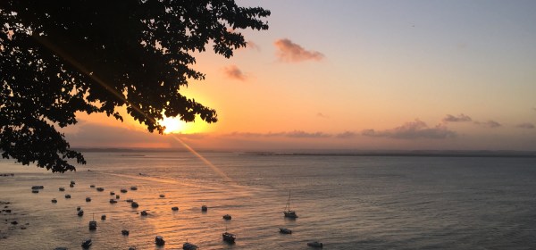 Pôr-do-sol na Toca do Morcego