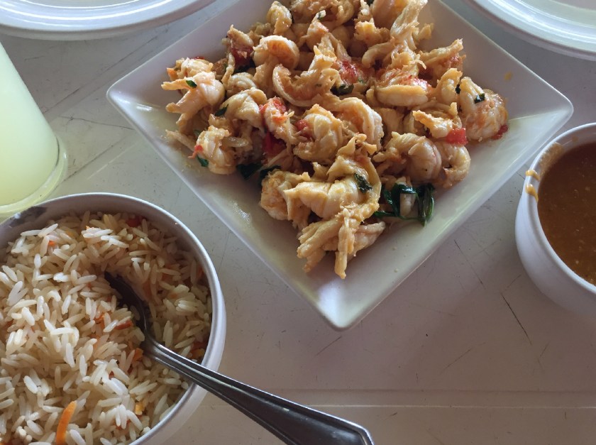 Lagosta na manteiga do Guidos Restaurante