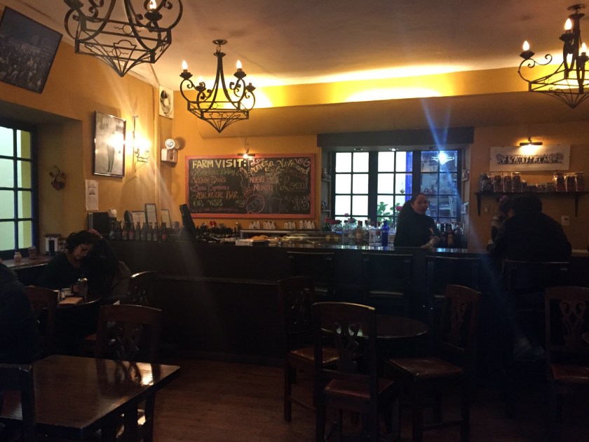 Interior no estilo pub