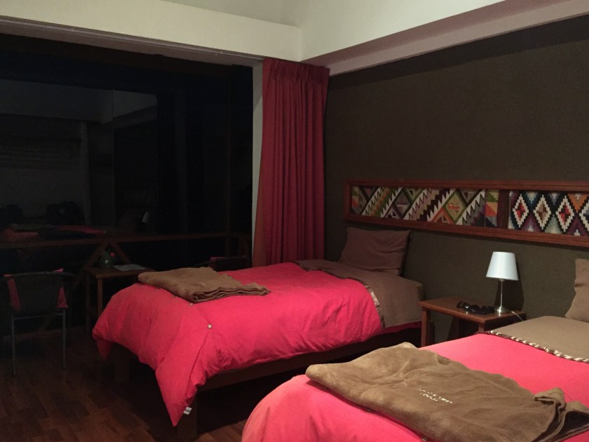 Quarto bonito e confortável