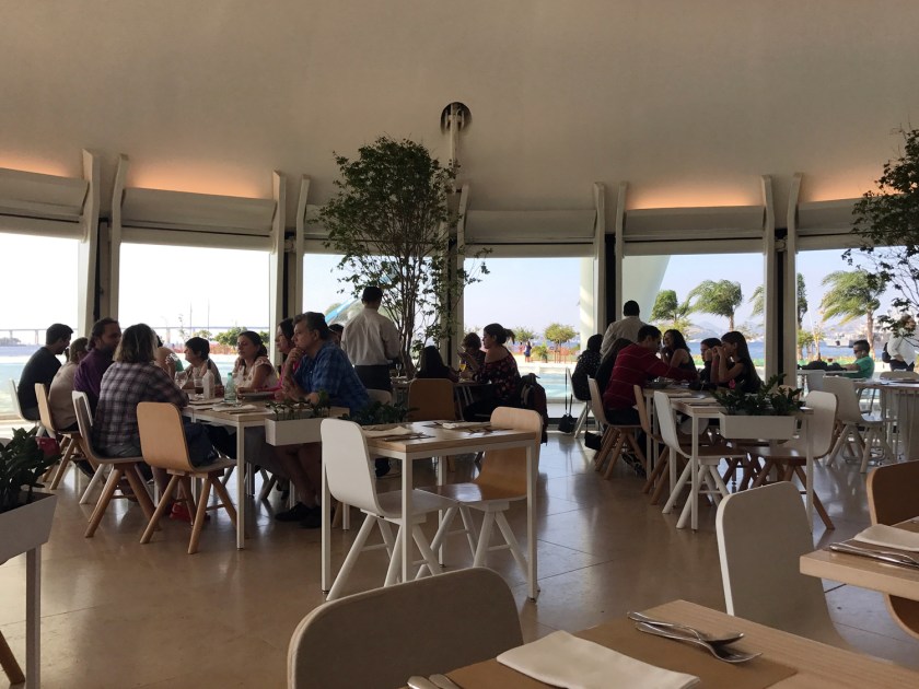 Ambiente interno do restaurante