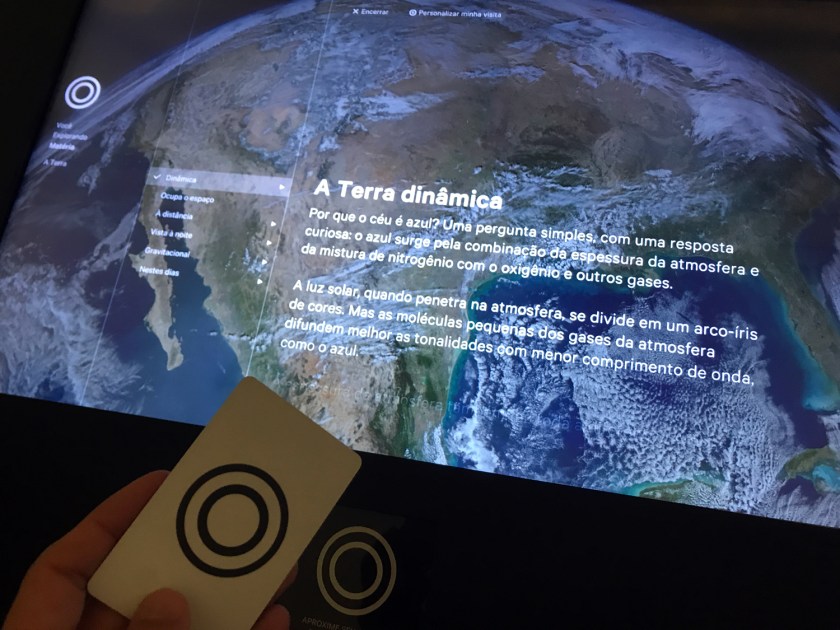 Cartão para interatividade