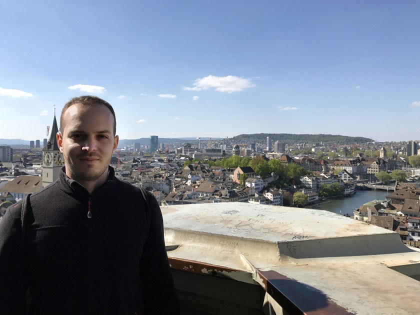 Vista do observatório da torre