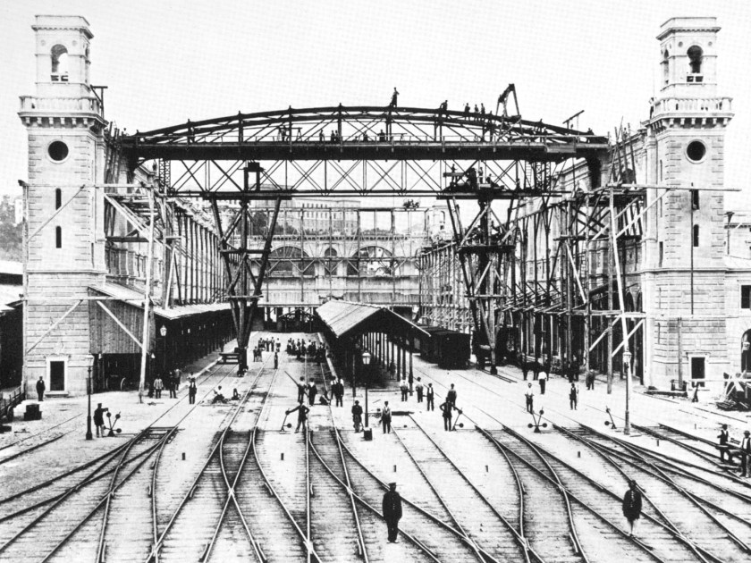 Construção em 1871