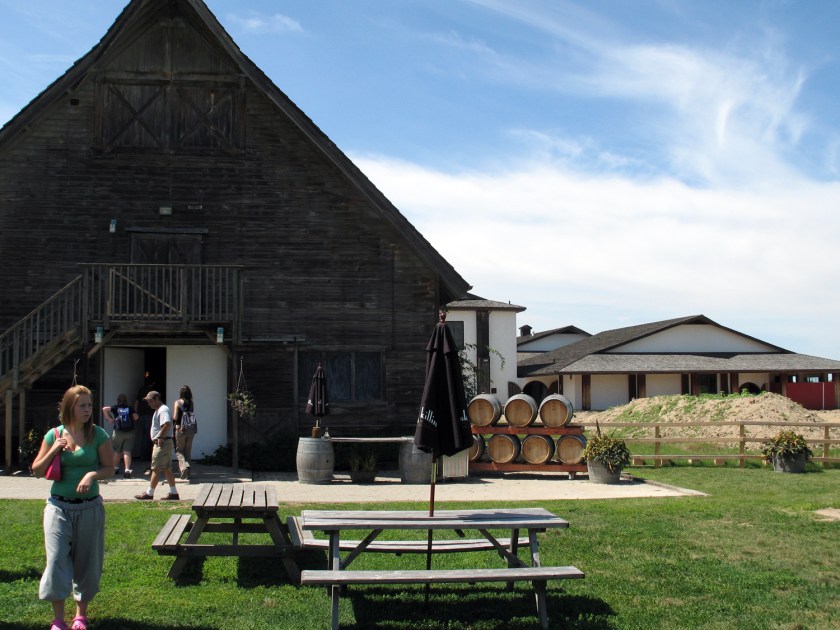 Visita a uma das vinícolas da região