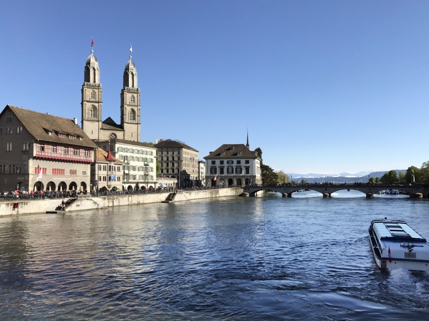 Vista da Rathausbrücke