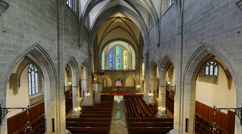 Balaustrada no altar