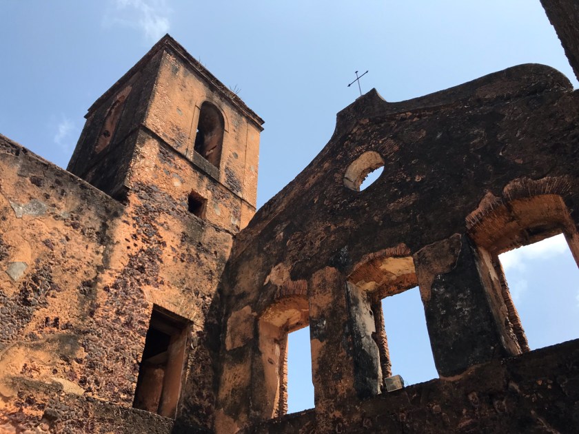 Ruínas no centro histórico