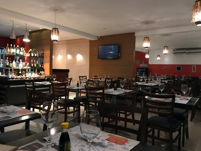 Ambiente interno do restaurante