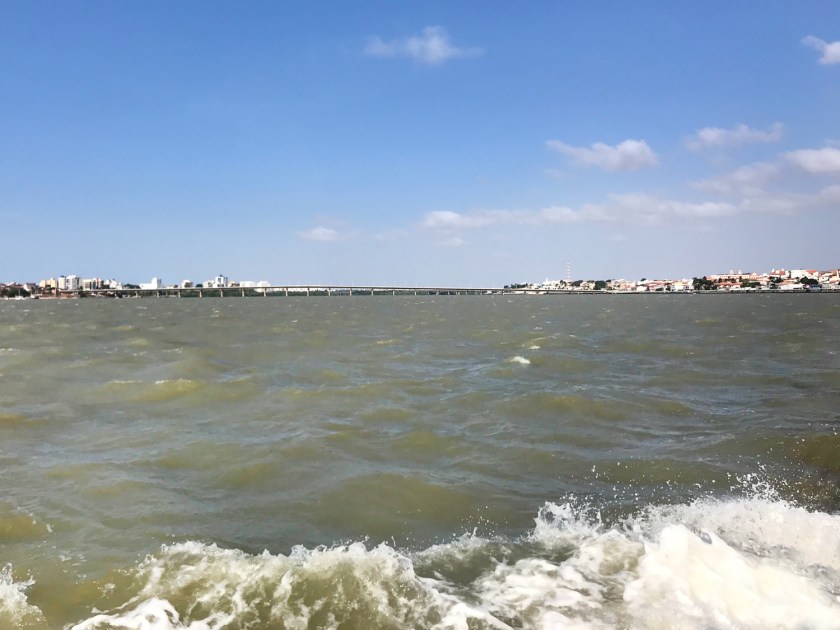 São Luís vista do barco