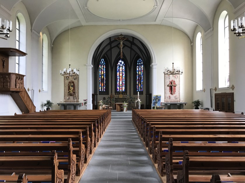 Parte interna da Kirche St. Martin